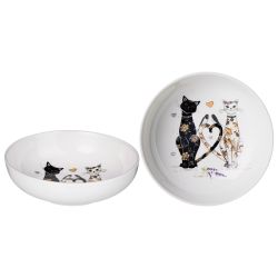 НАБОР РОЗЕТОК LEFARD "ЛАВАНДОВЫЕ КОТЫ" 2 ШТ. 11*3,5 СМ (КОР=36НАБ.)