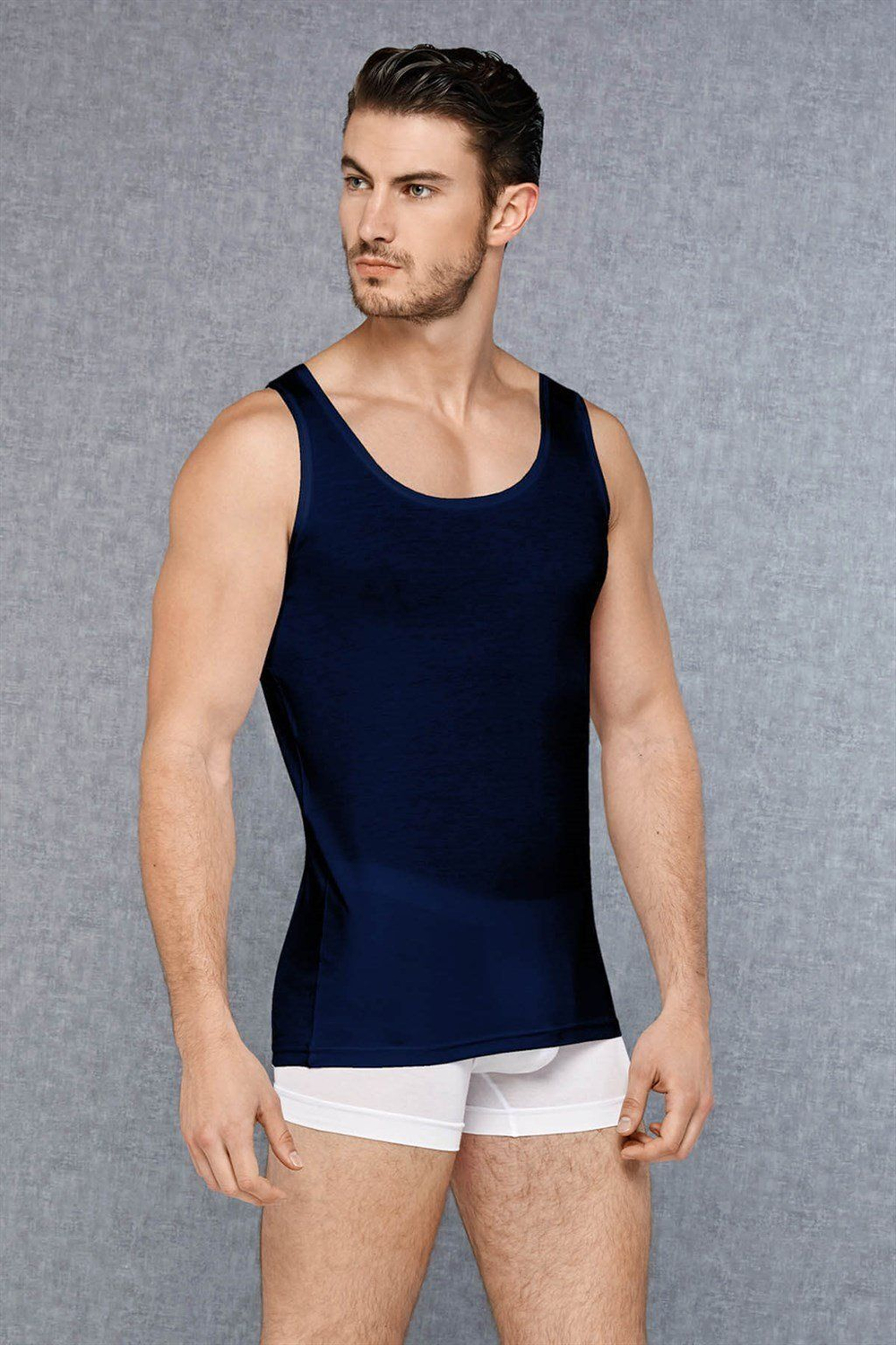 Классическая мужская майка Doreanse Modal Premium (Размер: L) (Цвет: белый)