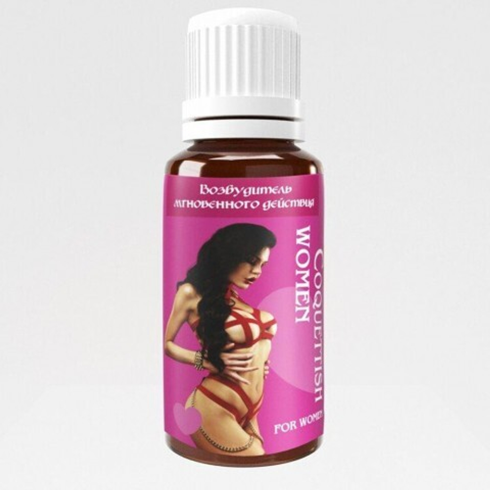 Возбуждающие капли COQUETTISH WOMEN Миагра, 30 мл.