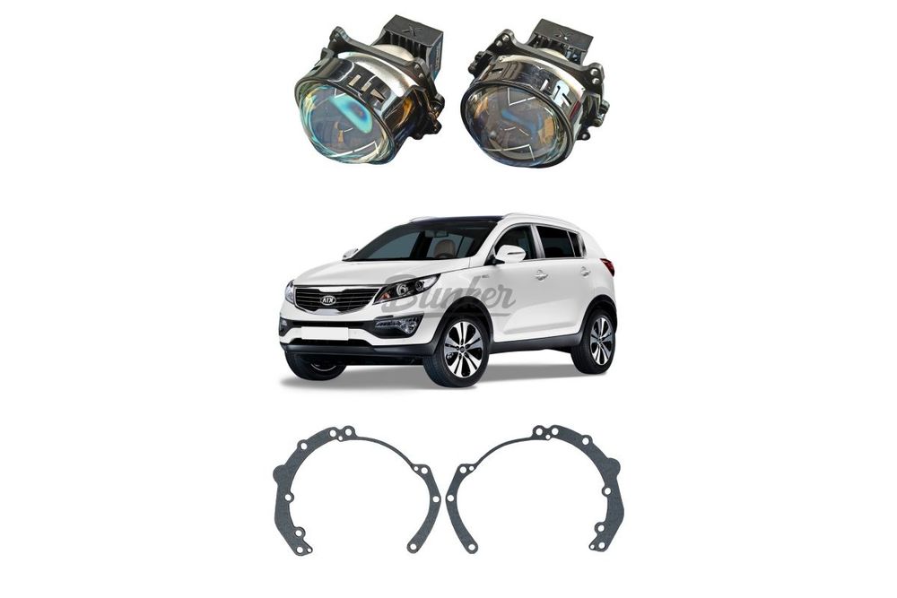 Комплект для замены штатных линз Kia Sportage III 2010-2016