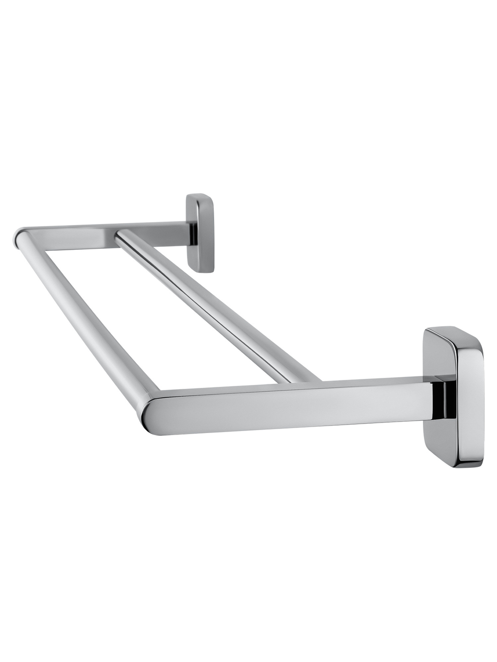 Полотенцедержатель двойной WONZON & WOGHAND STILL, Хром (WW-6611)