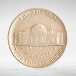 USA, 5 Cents, 1983 - Jefferson Nickel (First Portrait), VF