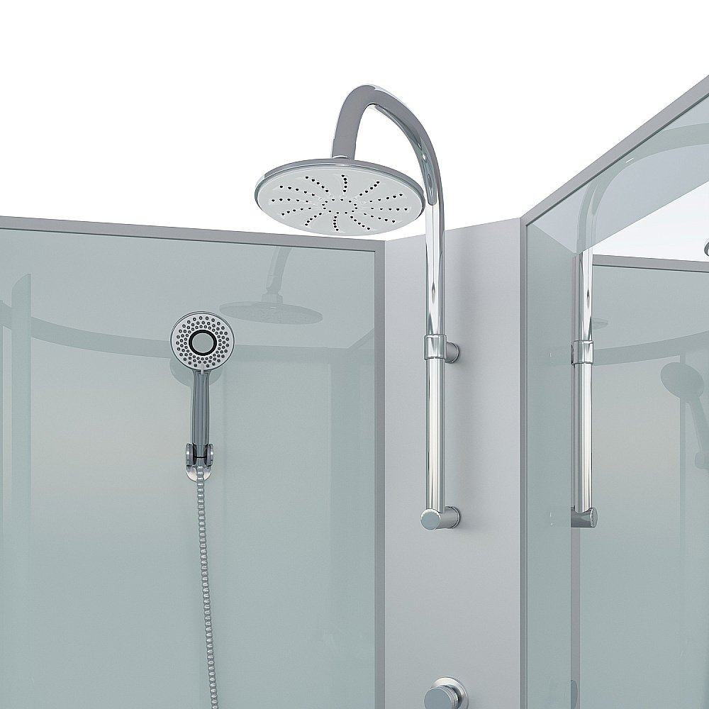 Душевая кабина Niagara Classic NG-43185-14QBKTG 110x80 с гидромассажем