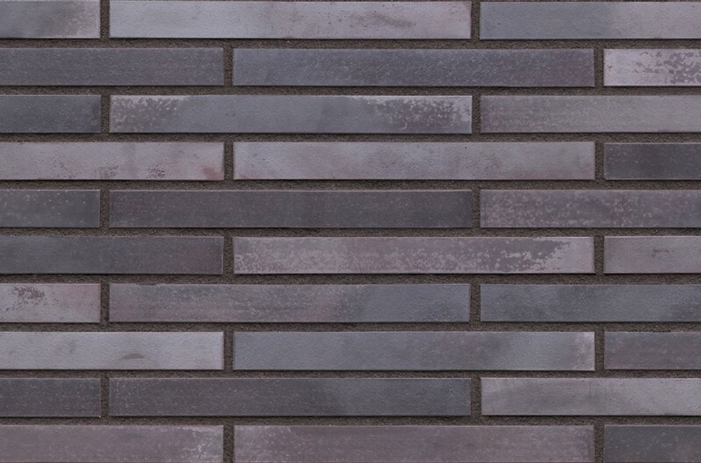 King Klinker - Obsidian shadow, LF18, 490х52х14 - Клинкерная плитка для фасада и внутренней отделки