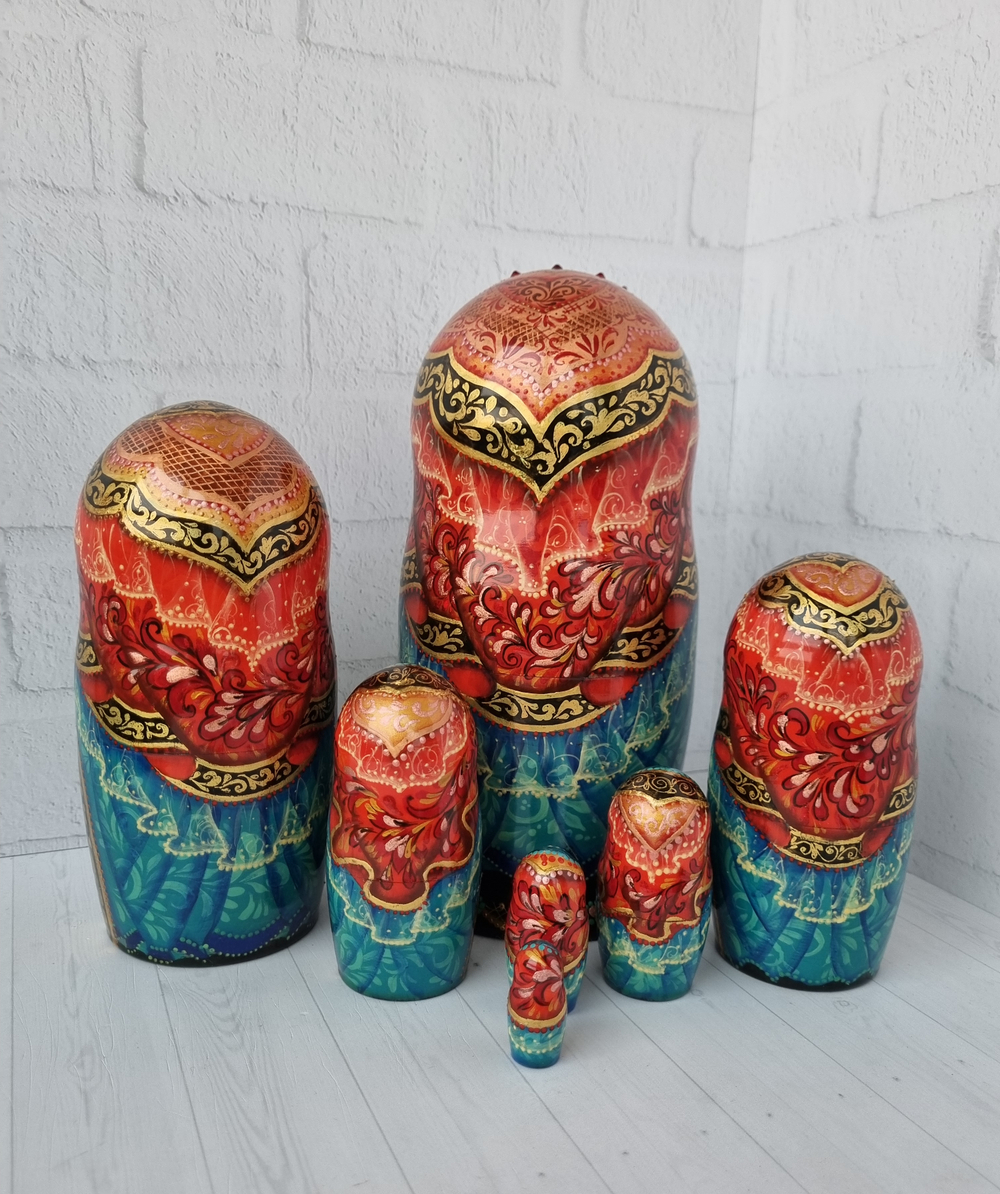 Матрешка "Санкт-Петербург" 7 мест