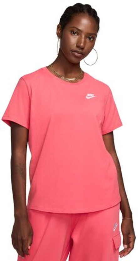 Женская теннисная футболка Nike Sportswear Club Essentials
