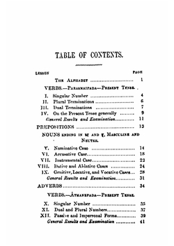 First book of Sanskrit: being an elementary treatise on grammar, with exercises | Ramkrishna Gopal Bhandarkar