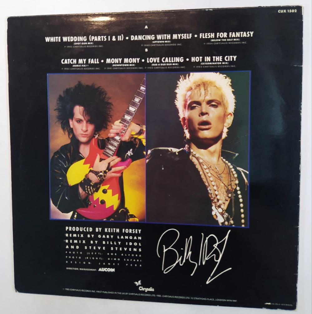 Billy Idol Vital Idol Norway 1985