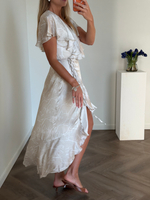 Платье Нежность миди бежевый