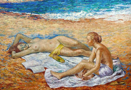 Luisa Sallent (род. 1934) - эротическое искусство испанского художника