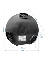 Коробка монтажная WL-KM1001 Черная