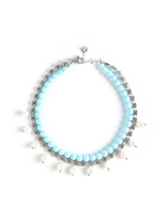 Колье "Rich Blue" Silver