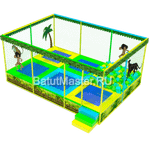 Батутная арена "Тропики" 6,5x4,5x3,5 м