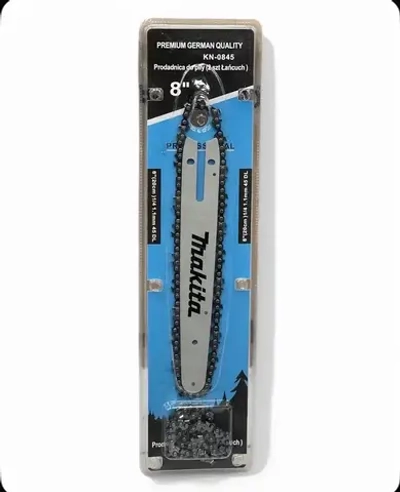 Набор макита шина 24 см 8 дюймов, 2 цепи 1/4 8 дюймов 45 звеньев 1.1 мм.