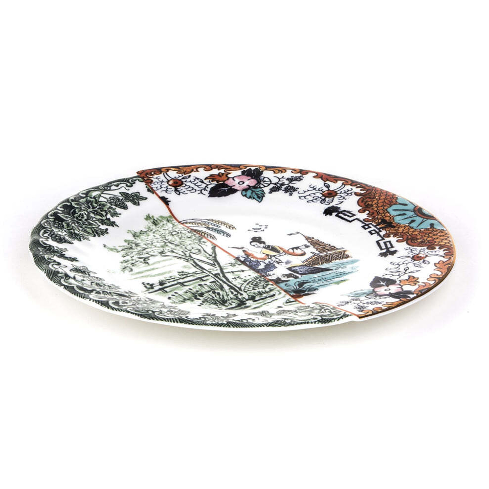 Тарелка обеденная Seletti Hybrid Ipazia (27.5 см)