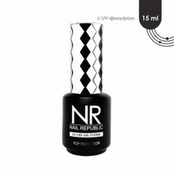 NR TOP PROTECTOR - Верхнее восстанавливающееся покрытие c UV фильтром, 15мл