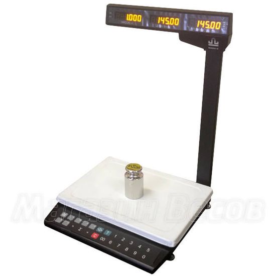 Весы торговые МАССА-К МК-15.2-ТН21