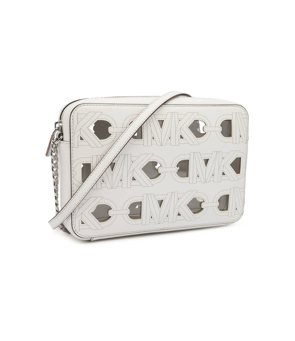 Кожаная сумка через плечо LG EW Michael Kors - белый(32S4SJ6C7P)