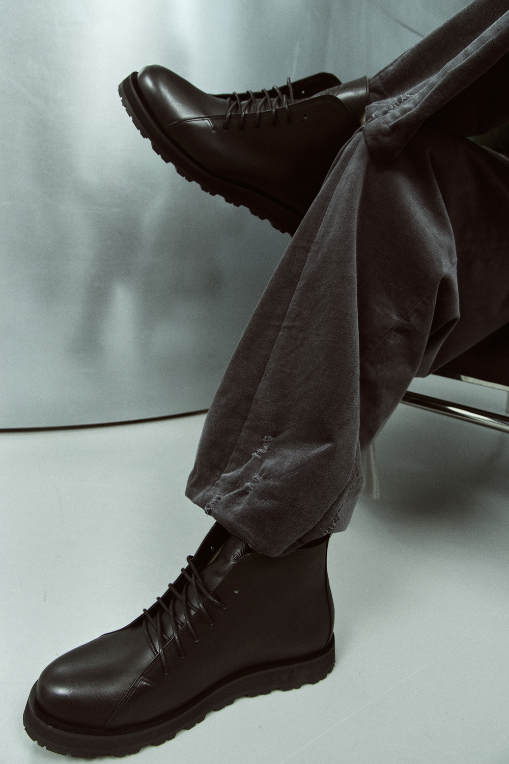 HighShoes black Michelin