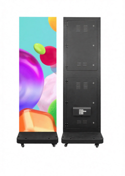 LED Poster 640×1920 мм outdoor— вертикальный LED пилон Novastar TB40