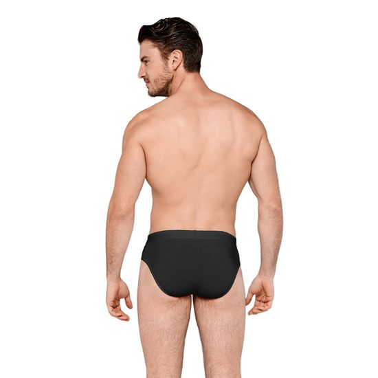 Набор мужских трусов брифов 3в1 (черные, антрацитовые, темно-синие) Doreanse 1327