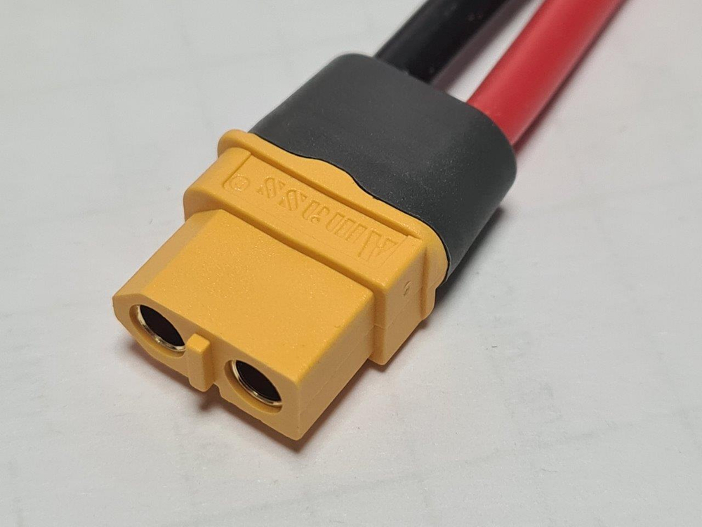 Разъём Amass XT60H-F/W12-100