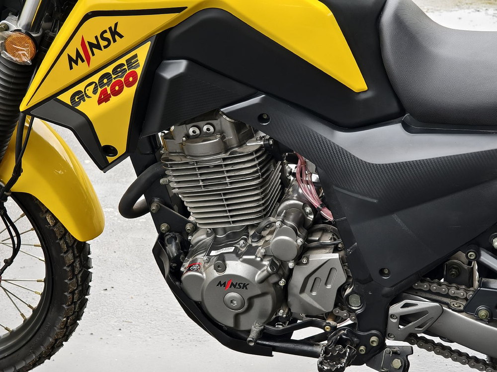 Мотоцикл Minsk GOOSE 400 (желтый)