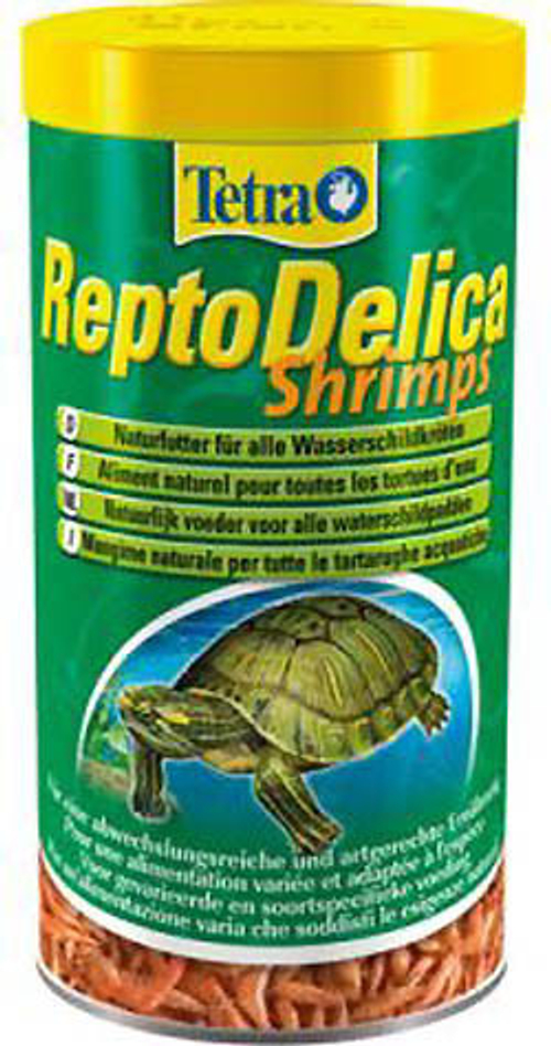 Корм для черепах TetraReptoDelica Shrimps, деликатес из креветок, 1л.