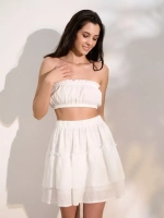 Юбка из шитья на резинке