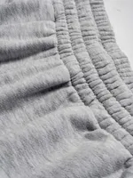 Брюки Hardlunch Logo оверсайз меланж серые