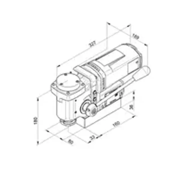 Магнитный сверлильный станок BDS MAB-1300