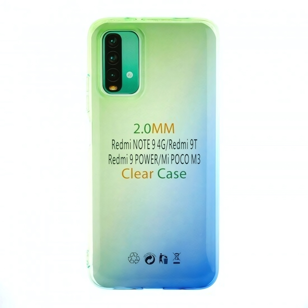 Чехол для Xiaomi Poco M3 Градиент, ТПУ, 012962