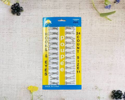 Крючки пришивные р. 35*15 мм, №11.