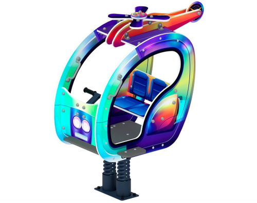 Качалка на пружине Вертолетик (хамелеон) ИО 23.03.04-02