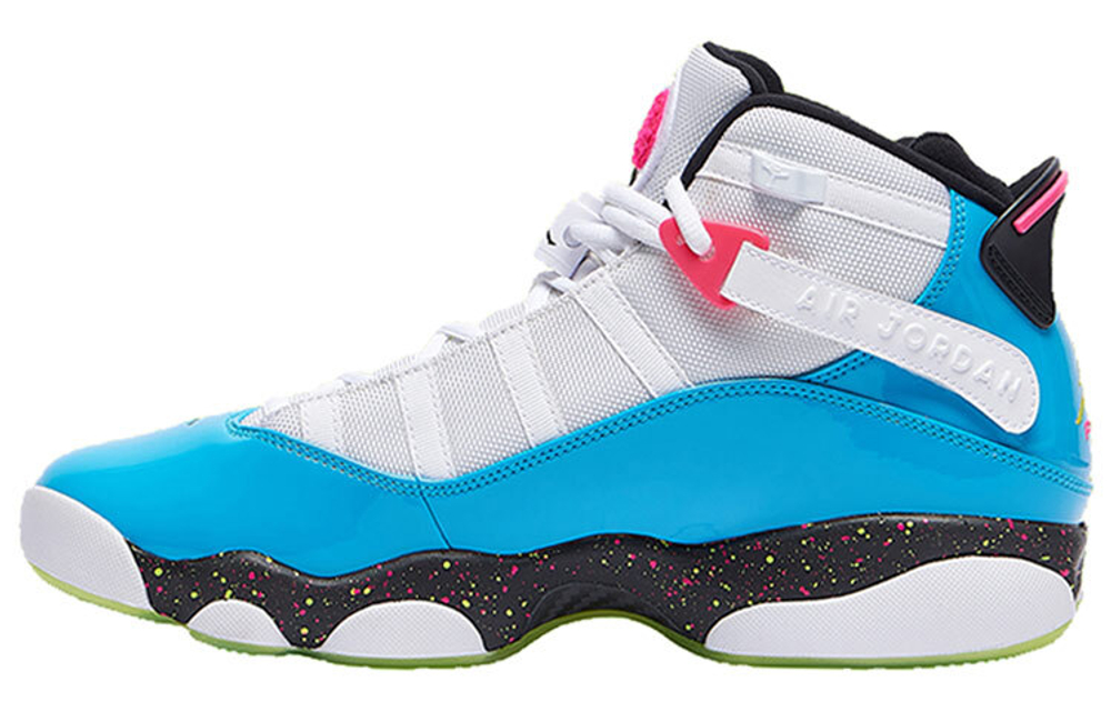 Кроссовки Air Jordan 6 Rings Light Blue Fury