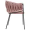 Стул Lind, розовый велюр