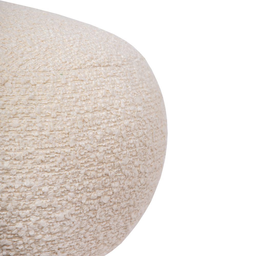 Банкетка Конте Золото Букле Белый