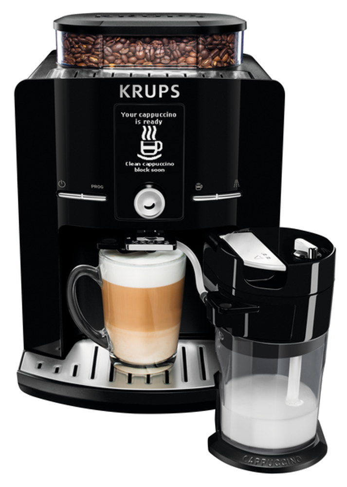 Автоматическая кофемашина Krups Espresseria EA829810 с Тостером Tefal Smart&Light TT640810