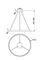 Подвесной светодиодный светильник Maytoni Rim MOD058PL-L42BK