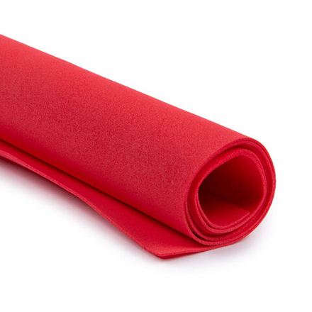 "Blumentag" EVA Пластичная замша, цв.индийский красный, 1 мм, 60 x 70 см, №135