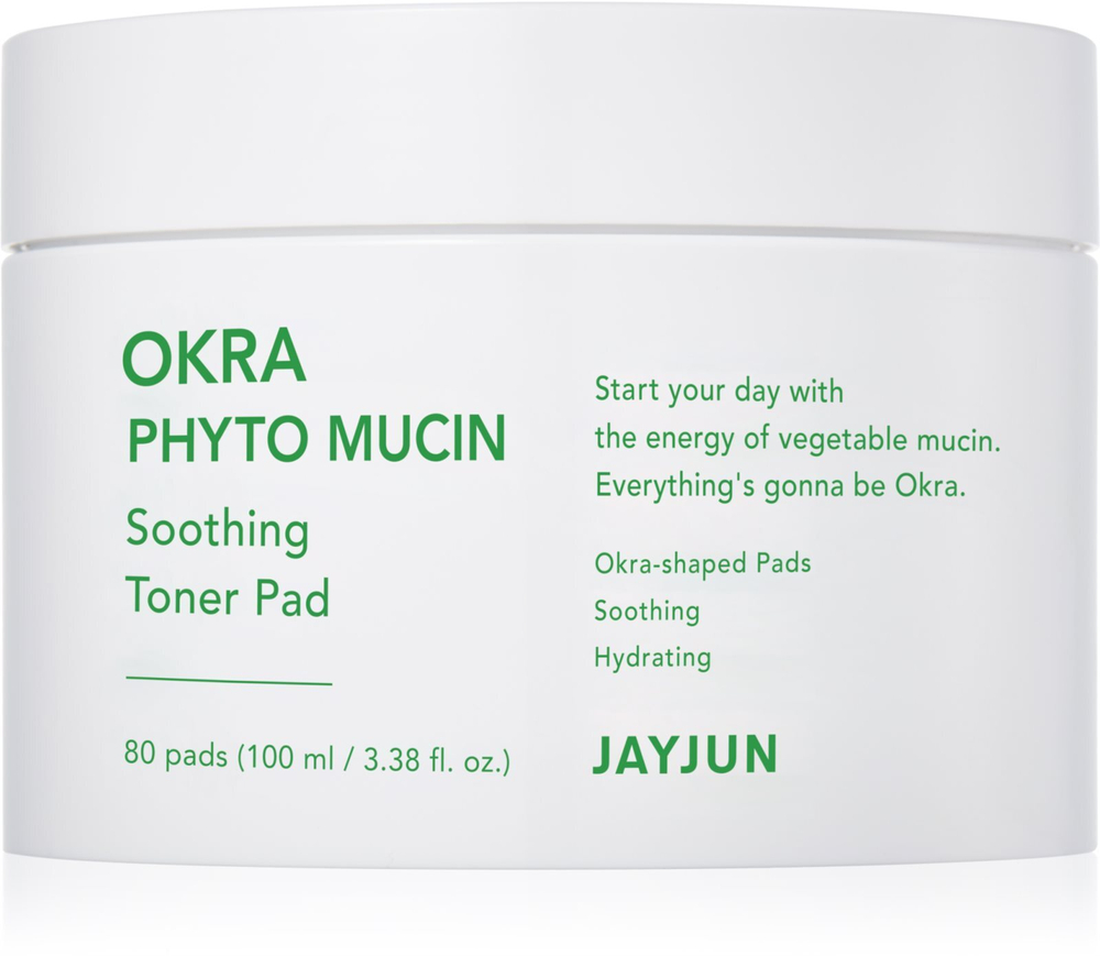 Jayjun Okra Phyto Mucin - интенсивно восстанавливающие патчи для глаз для успокоения /  80 szt.   / GTIN 8809495897216