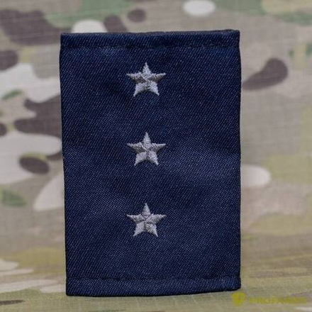Фальшпогоны черные вышитые серые звезды ст. прапорщик