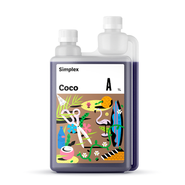 Удобрения органоминеральное для кокосового субстрата Simplex Coco A + B 1 л