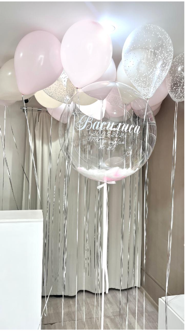 Шары на выписку №214