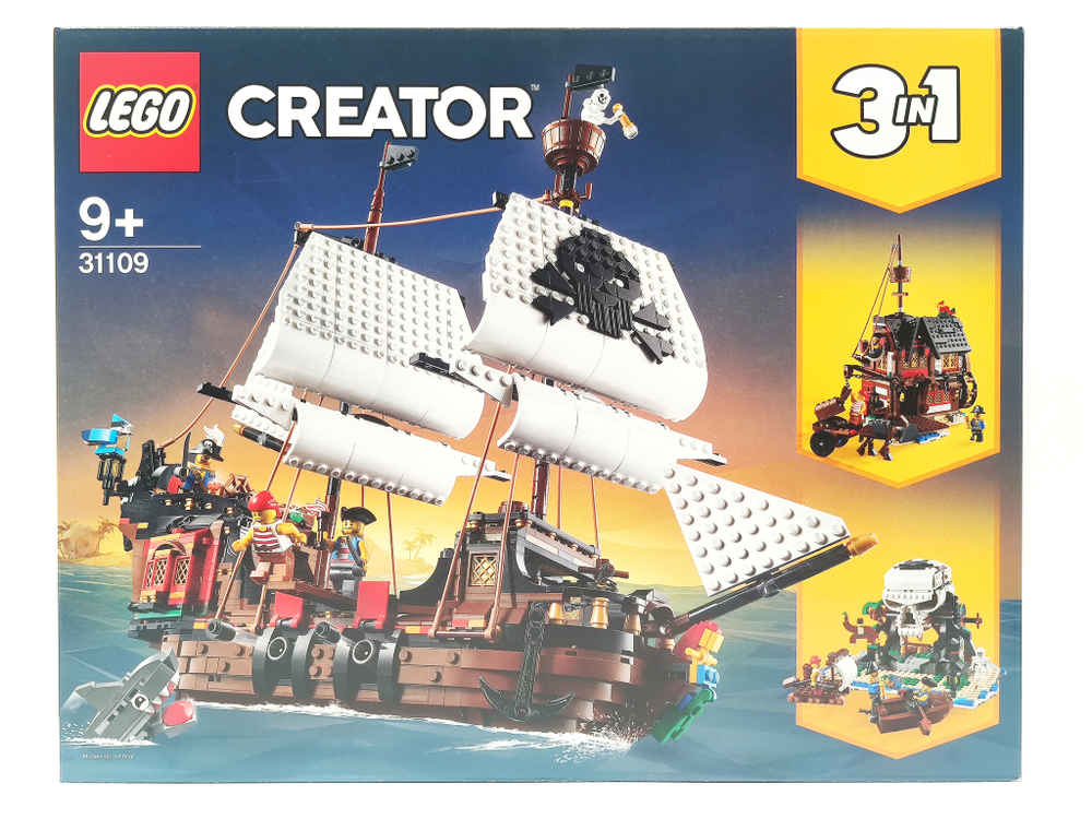 Конструктор LEGO Creator 31109 Пиратскийкорабль