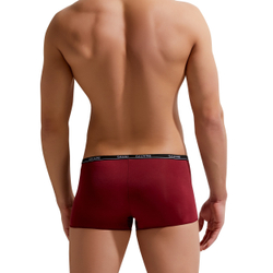 Мужские трусы боксеры бордовые GAUVINE 3018