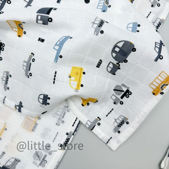 Комплект муслиновый, Машинки