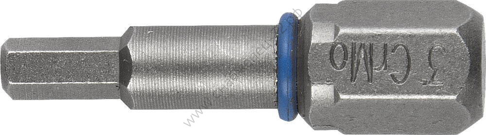 ЗУБР ЭКСПЕРТ HEX 4, 25 мм, 2 шт., Торсионные биты (26017-4-25-2)