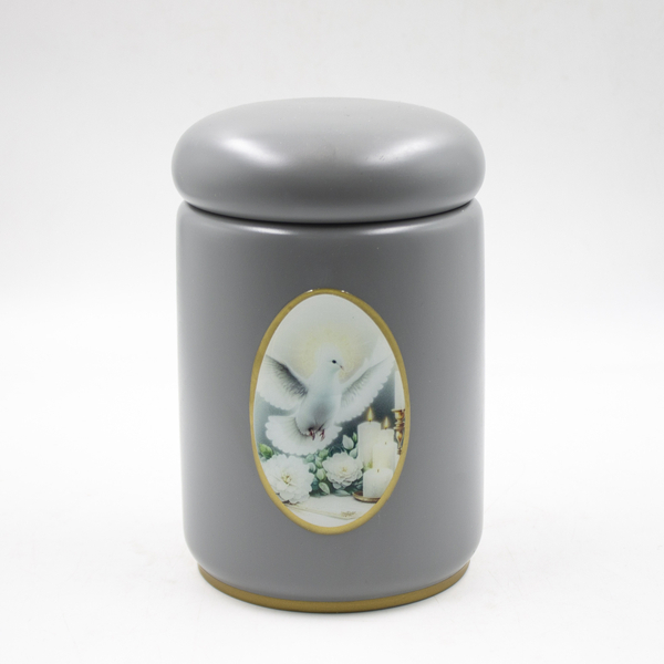 Урна биоразлагаемая «Традиция М» эмаль серая