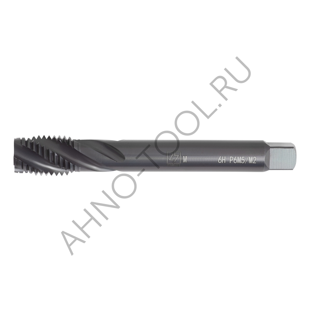 Метчик м/р М18х1,5 Р6М5/М2 DIN376 BLACK OXIDE, с винтовой канавкой, ТОЧИНТЕХ